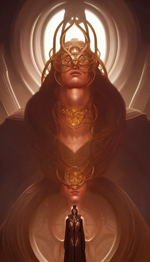 Image similar to symmetry!! portrait of a demigod, elden ring, full body!! intricate, elegant, highly detailed, dynamic lighting, digital art, digital painting, artstation, concept art, sharp focus, illustration, art by artgerm and greg rutkowski and alphonse mucha, unreal engine 5, octane render, 8 k