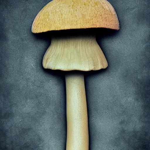 Prompt: a mushroom could merging into a peace sign, high textured, conceptual, illustration sharp, photography,