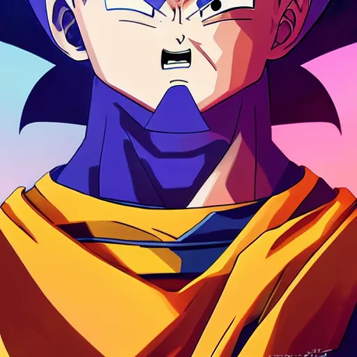 Image similar to face icon stylized minimalist dragon ball super, loftis, cory behance hd by jesper ejsing, by rhads, makoto shinkai and lois van baarle, ilya kuvshinov, rossdraws global illumination