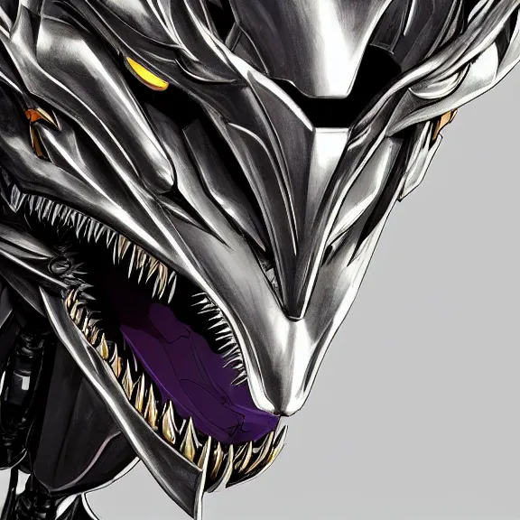 Prompt: close up detailed mawshot of a perfect elegant beautiful stunning anthropomorphic hot robot mecha female dragon, with sleek silver metal armor, glowing OLED visor, looking the camera, eating camera pov, open dragon maw being highly detailed and living, pov camera looking into the maw, food pov, micro pov, prey pov, vore, dragon vore, digital art, pov furry art, anthro art, furry, warframe art, high quality, 8k 3D realistic, dragon mawshot art, maw art, macro art, micro art, dragon art, Furaffinity, Deviantart, Eka's Portal, G6