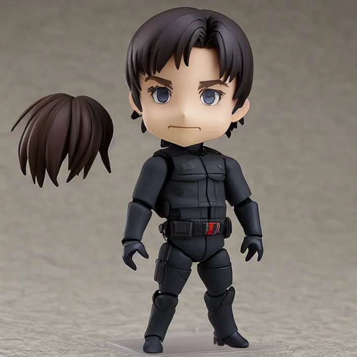 Image similar to christian bale, an anime nendoroid of christian bale, figurine, detailed product photo