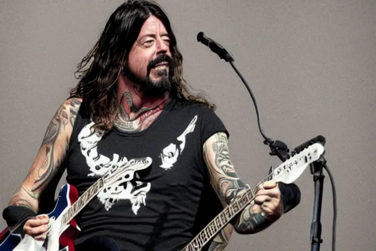 Prompt: Dave Grohl as Jesus