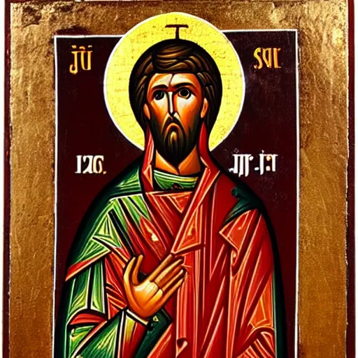 Image similar to Byzantine icon of St. Jude the apostle