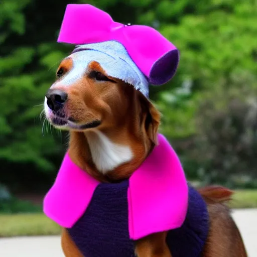 Image similar to dog wearing a hat