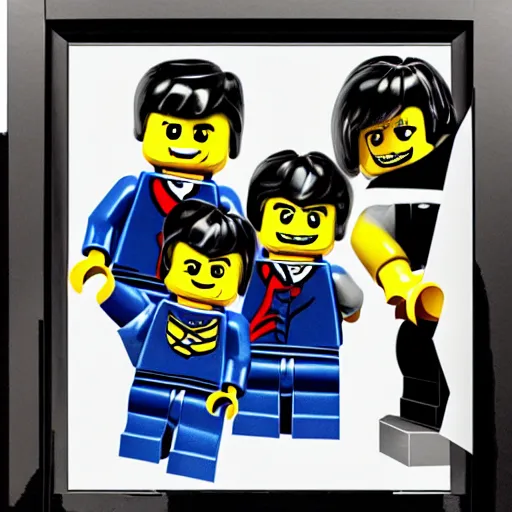 Image similar to a lego Beatles set