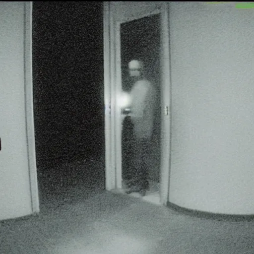 Image similar to cctv footage of an apparition