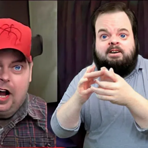 Image similar to Rich Evans on a three day bender, candid footage from TMZ