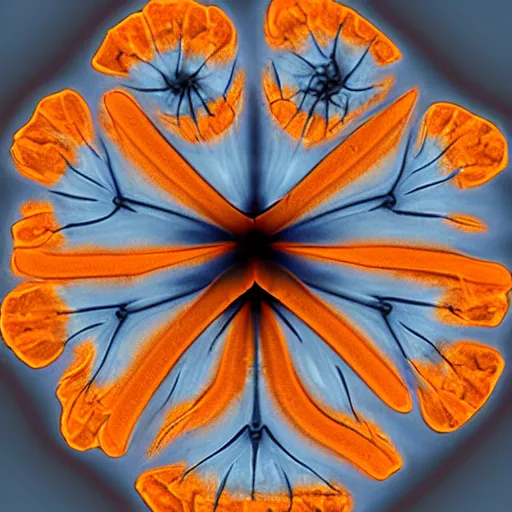 Prompt: xray of an orange