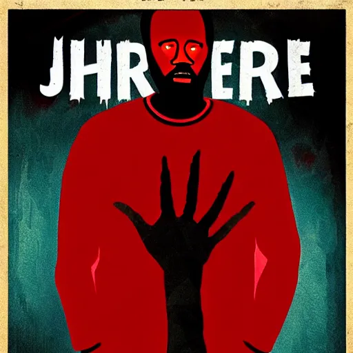 Prompt: Jordan Peele inspired horror posters