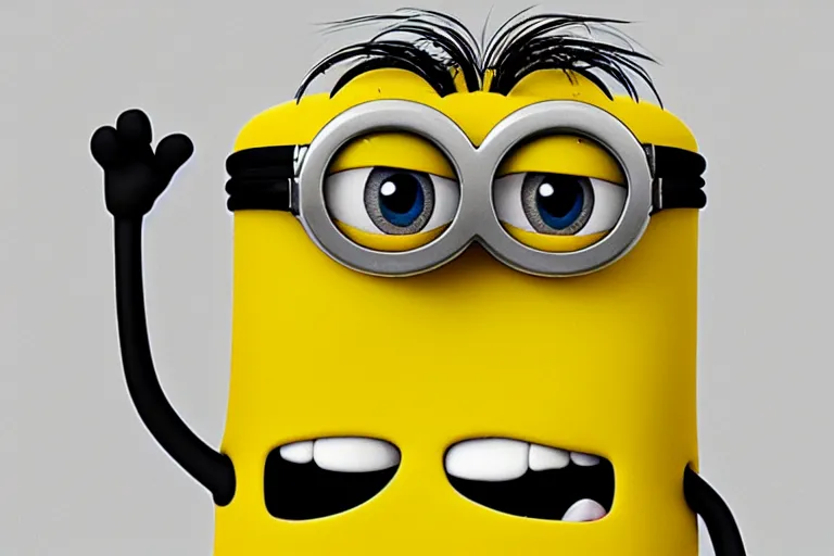 Image similar to Minion with downs syndrome