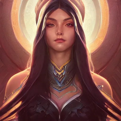 Image similar to perfectly - centered - portrait of irelia from league of legends, intricate, highly detailed, digital painting, artstation, concept art, smooth, sharp focus, illustration, unreal engine 5, 8 k, art by artgerm and greg rutkowski and alphonse mucha