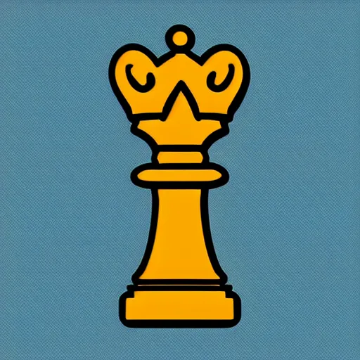 Image similar to a logo for a chess - themed dating app named checkmate