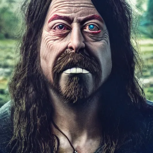 Image similar to hyperrealistic dslr film still of peter grohl disguised as troll from harry potter, stunning 8 k octane comprehensive 3 d render, inspired by istvan sandorfi & greg rutkowski & unreal engine, perfect symmetry, dim volumetric cinematic lighting, extremely hyper - detailed, incredibly real lifelike attributes & flesh texture, intricate, masterpiece, artstation, stunning