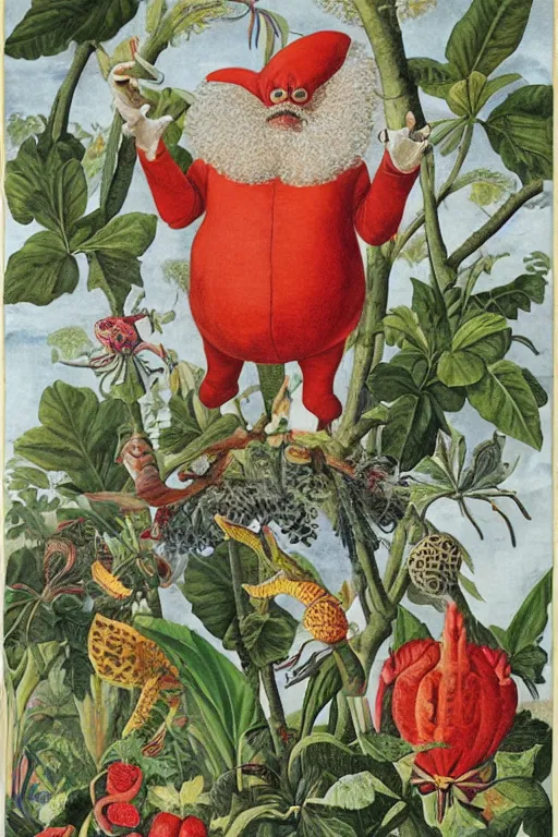 Image similar to dr robotnik, by maria sibylla merian