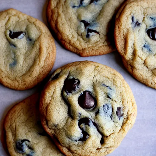 Image similar to blue ( chocolate chip cookie )