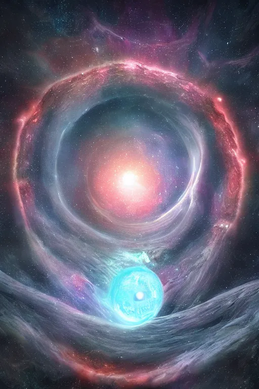 Prompt: The end of all existence in the universe as viewed from earth, digital artwork
