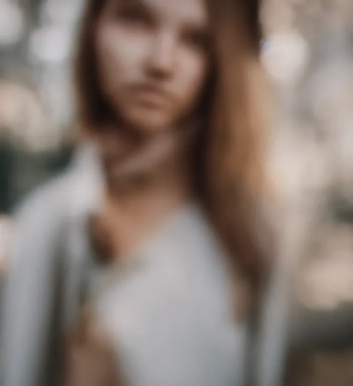 Prompt: centered + portrait + photography + an angel + bokeh + DOF + 8k, photorealistic