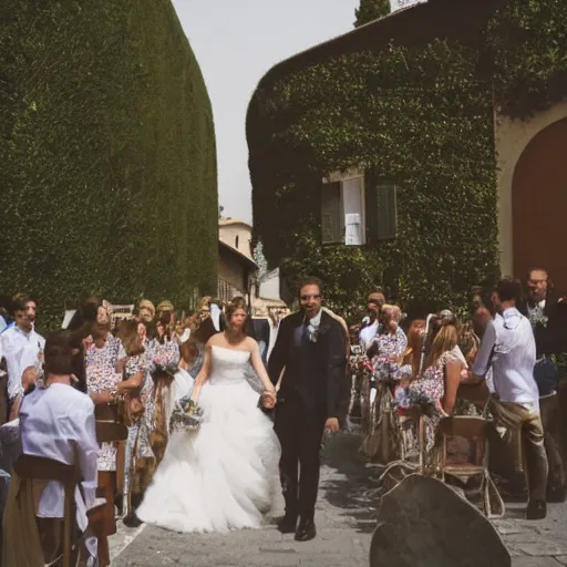 Image similar to a wedding in italy