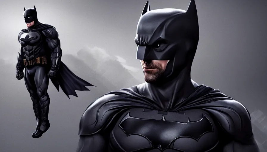 Prompt: Bradley Cooper is Batman, hyperdetailed, artstation, cgsociety, 8k
