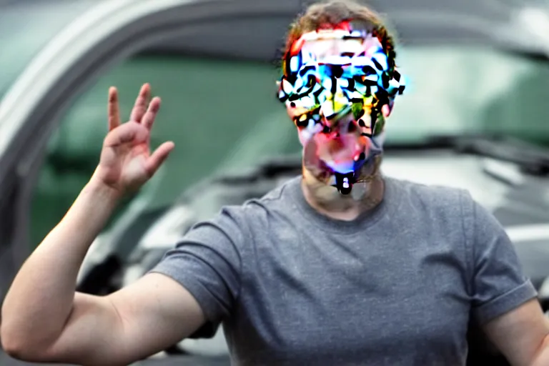 Image similar to mark Zuckerberg using nos in the fast and the furious