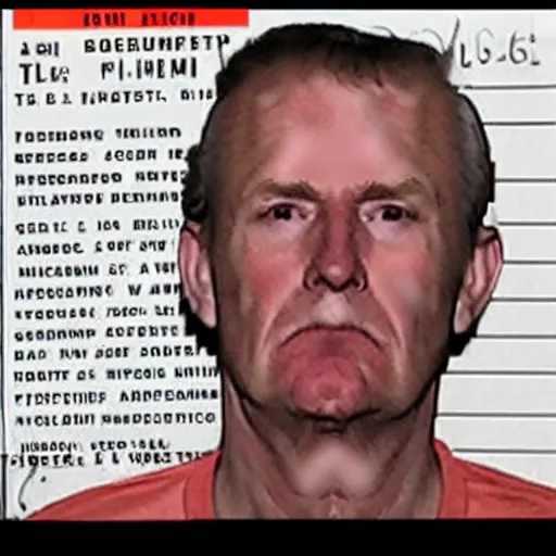 Image similar to donald trump mug shot