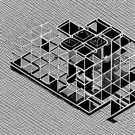 Prompt: cannabis coffee and cake cafe isometric axonometric fun 3 d cartoon, beautiful composition structure by anni albers and felice casorati