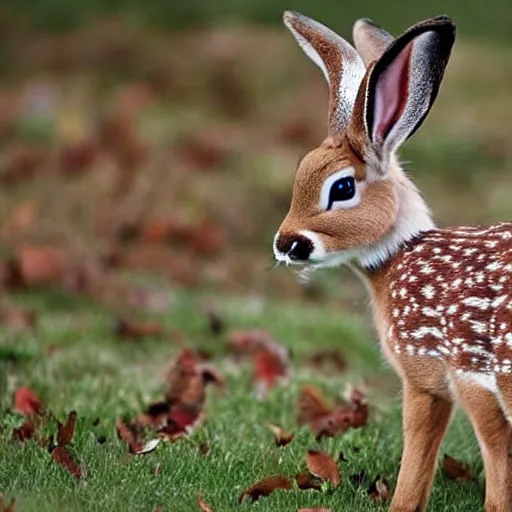 Prompt: bunny deer hybrid cute