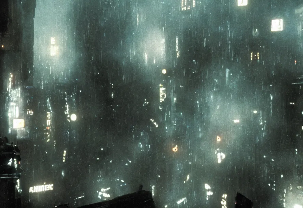 Prompt: blade runner movie still