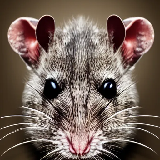 Image similar to portrait of a rat with swag, ultra hd, ultra realistic