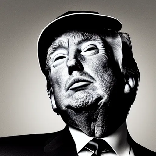 Prompt: Donald Trump, glamourous portrait, ultra high detail, studio lighting