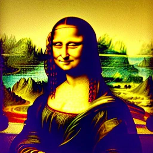 Prompt: the mona lisa, african woman