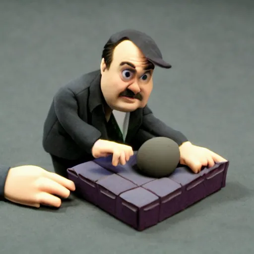 Image similar to rich evans, claymation, stop motion