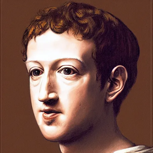 Prompt: Mark Zuckerberg, by Leonardo da Vinci