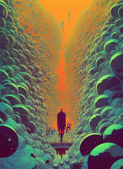 Prompt: a ( ( ( gentlemen with full of though ) ) ), epic scene, by victo ngai, kilian eng vibrant colours, dynamic lighting, digital art, winning award masterpiece, fantastically beautiful, illustration, aesthetically inspired by beksinski and dan mumford, trending on artstation, art by greg rutkowski, 8 k