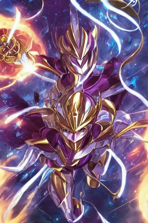 Image similar to 2 0 2 2 knights of the zodiac saint seiya battle for sanctuary hero suit armor comics mask minimalist verytoon nautiljon animes toei animation namco bandai, art by artgerm and greg rutkowski and magali villeneuve