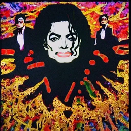 Prompt: world peace as michael jackson saw it. hyperrealism.