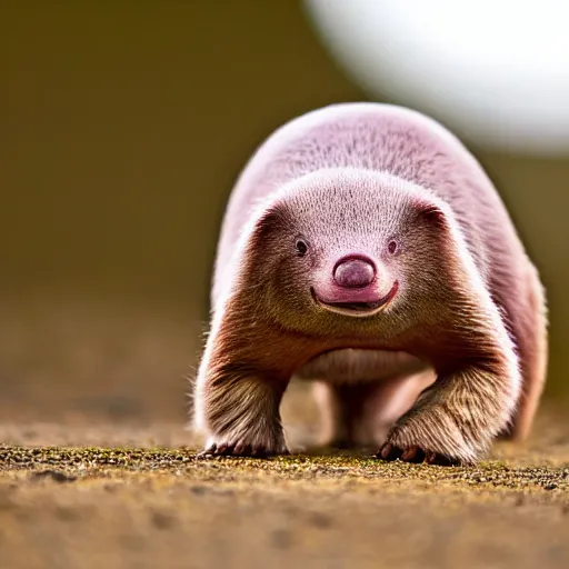 Image similar to national geographic professional photo of slowpoke, award winning