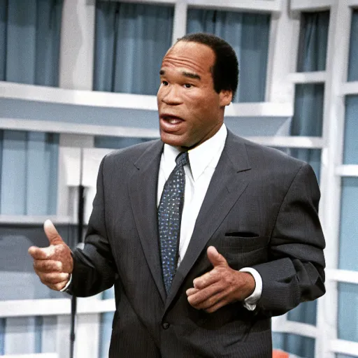 Image similar to oj simpson hosting the price is right