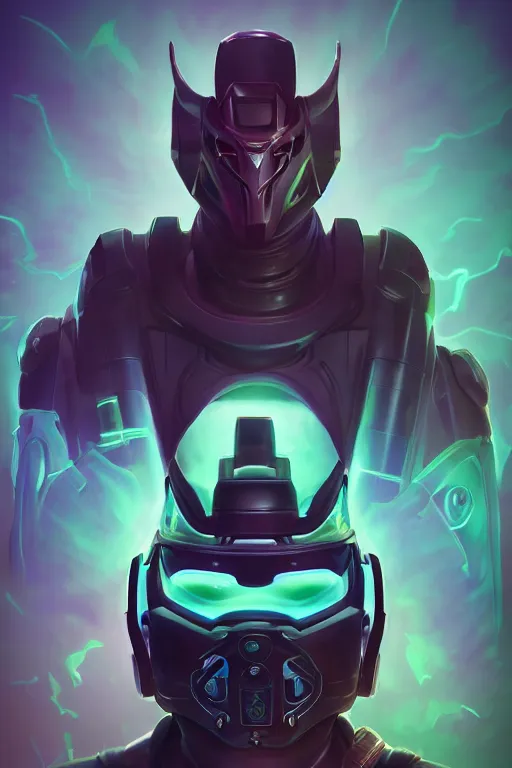 Image similar to epic mask helmet robot ninja portrait stylized as fornite style game design fanart by concept artist gervasio canda, behance hd by jesper ejsing, by rhads, makoto shinkai and lois van baarle, ilya kuvshinov, rossdraws global illumination radiating a glowing aura global illumination ray tracing hdr render in unreal engine 5