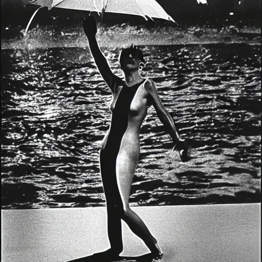 Image similar to Pina Coladas in the rain, by Lucien Clergue