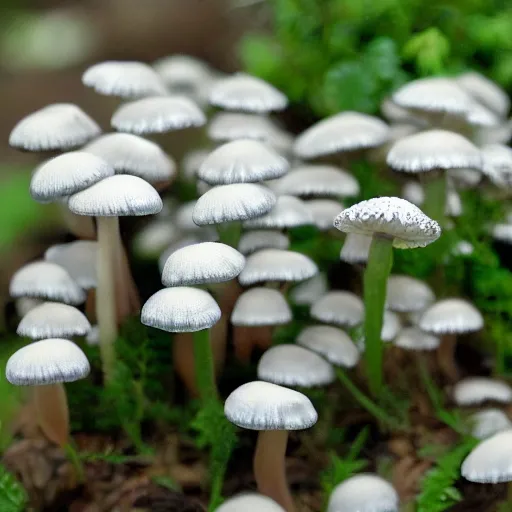 Image similar to Coprinus comatus, HD photo, extremely realistic, detailed