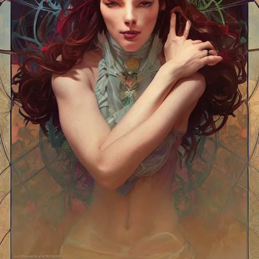 Prompt: Dahlia Ravensflight by Stanley Artgerm Lau, greg rutkowski, thomas kindkade, alphonse mucha, loish, norman Rockwel