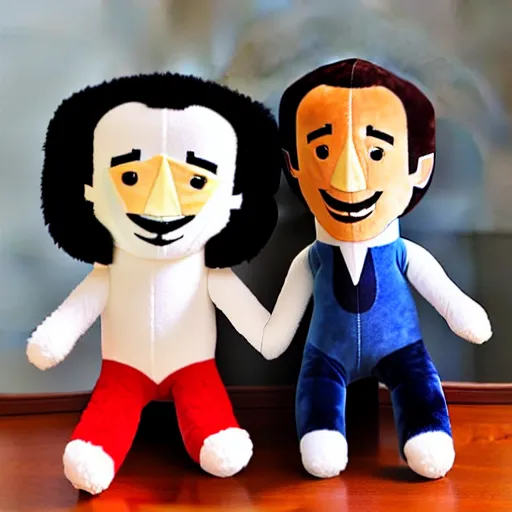 Image similar to jerry seinfeld plushie, toy, fluffy, soft