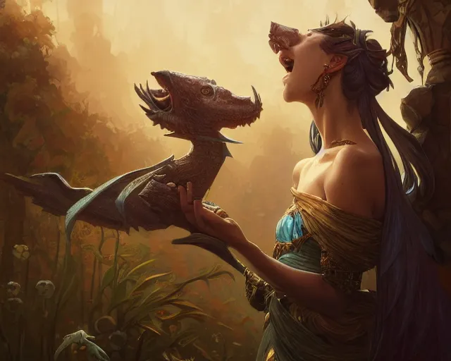 Image similar to photography of roa, deep focus, d & d, fantasy, intricate, elegant, highly detailed, digital painting, artstation, concept art, matte, sharp focus, illustration, hearthstone, art by artgerm and greg rutkowski and alphonse mucha