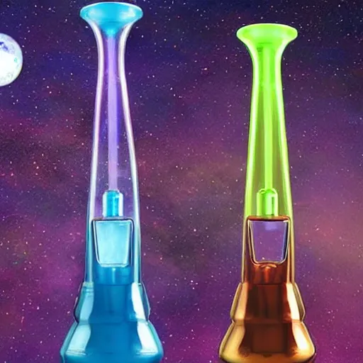 Image similar to space bongs