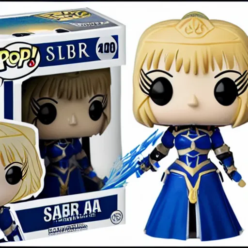 Image similar to Saber Artoria funko pop