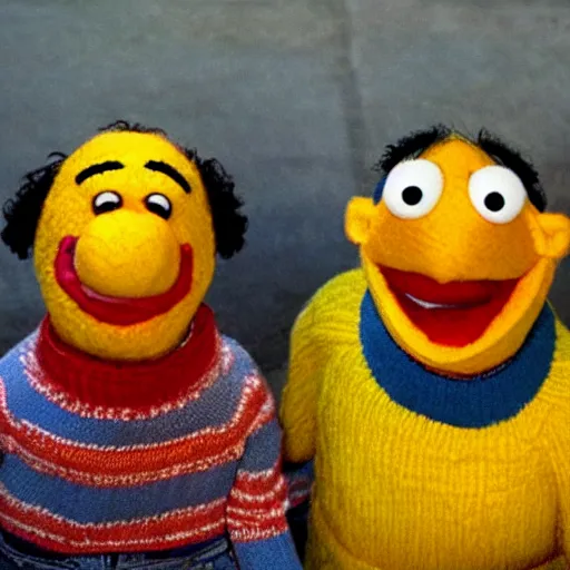 bert and ernie creepy | Stable Diffusion | OpenArt