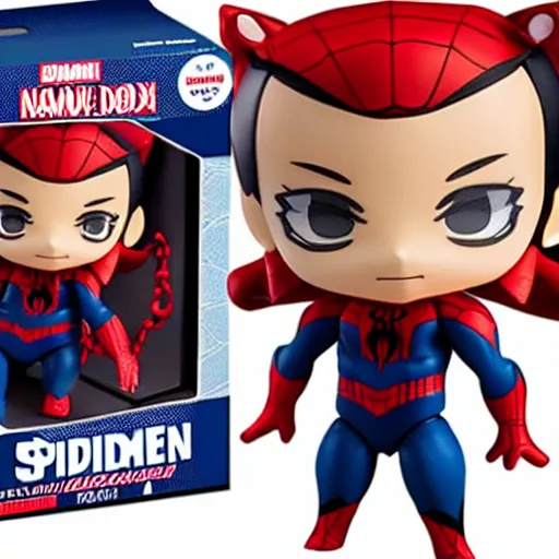 Image similar to spiderman nendoroid