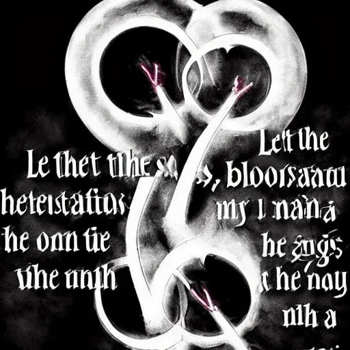 Prompt: let them be dedicated, consecrated, blood to blood, heart to heart, mind to mind, single in will, none without the circle, all to me