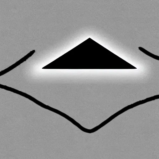 Image similar to black triangle ufo